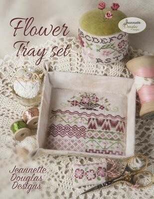 Flower Tray Set (Pattern with Thread Pack)