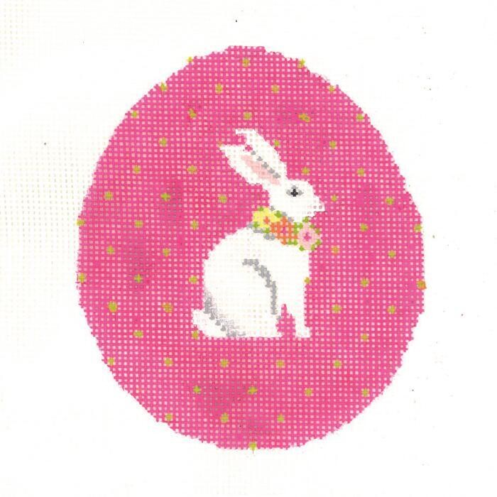 Fuchsia Pin-Dot Bunny