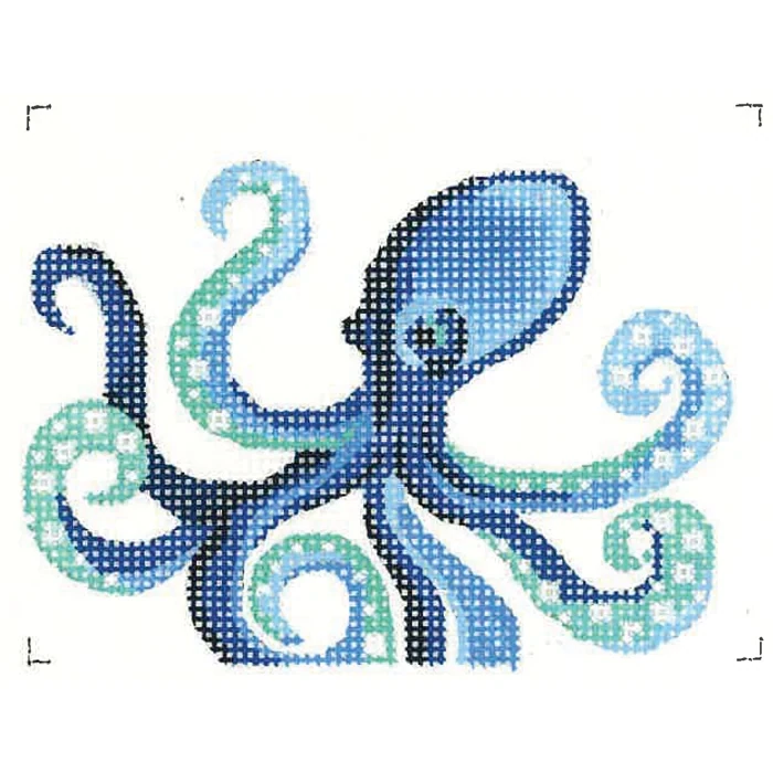 Royal Blue Octopus