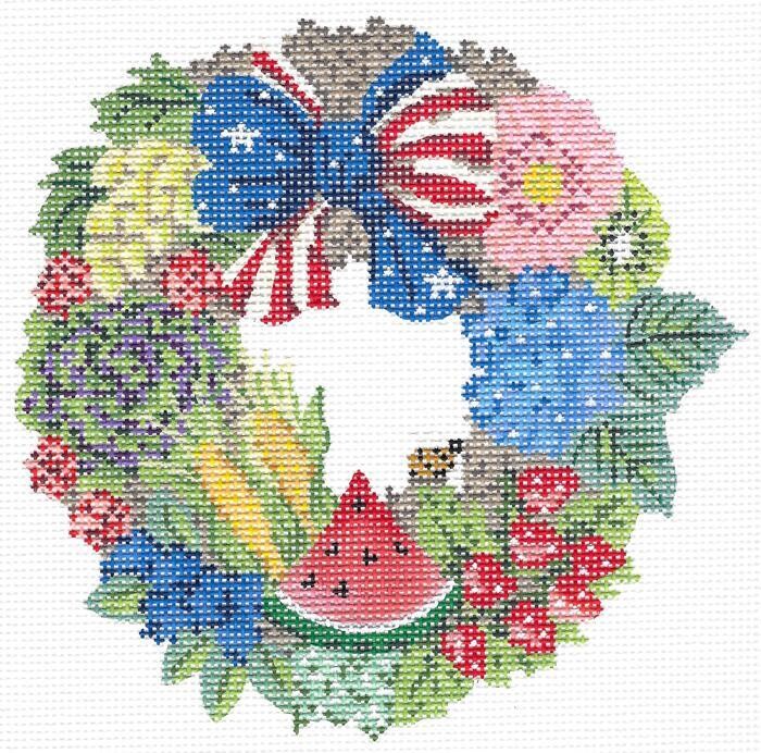 Summer Independence Wreath