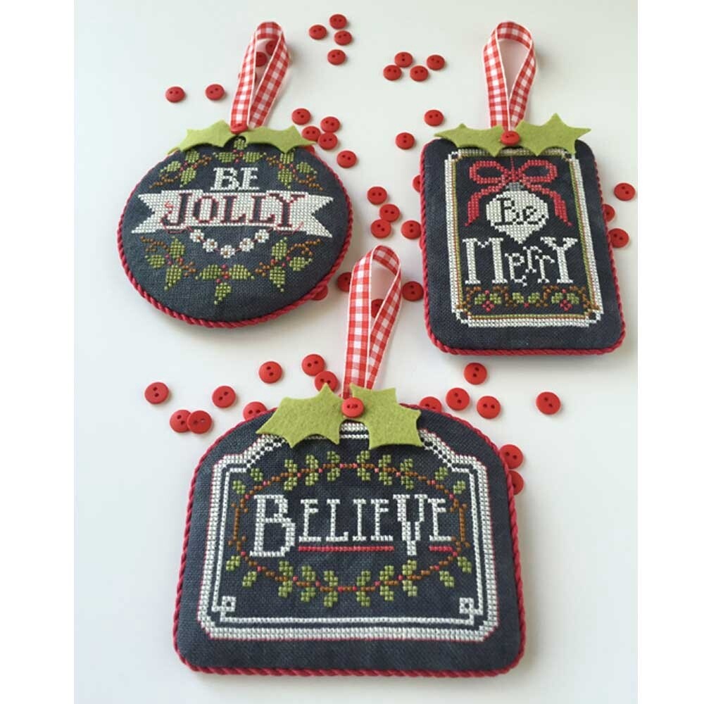 Chalkboard Ornaments - Christmas Collection - Part 1