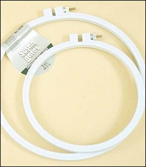 8" Round Plastic Hoop