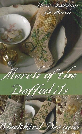 Three Stockings for March - March of the Daffodils