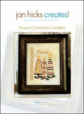 Peace Christmas Candles