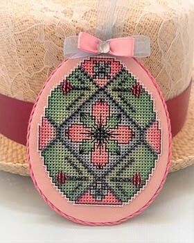 Floral Cameo Egg - Spring Series