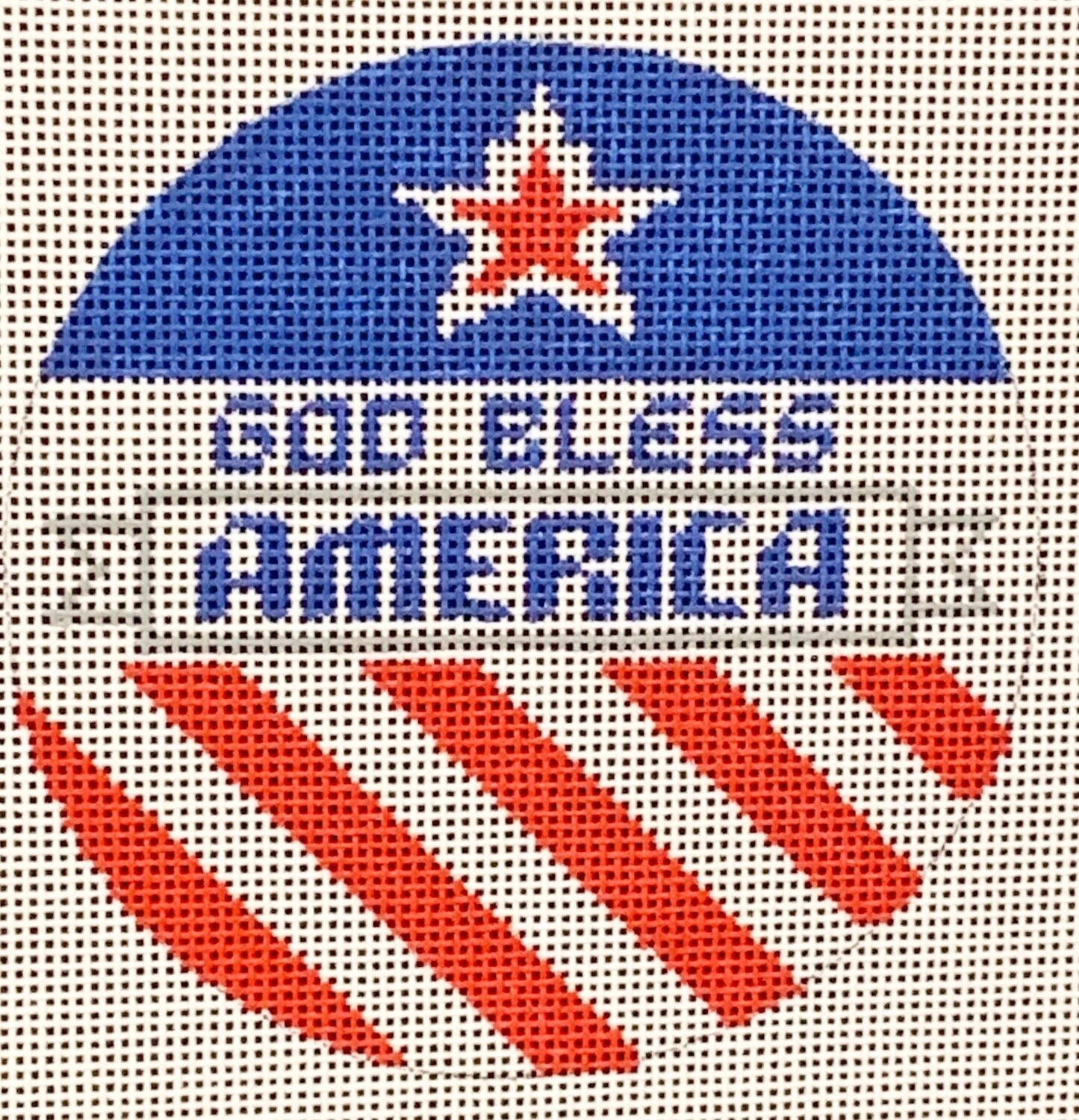 God Bless America Ornament