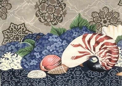 Shells &amp; Hydrangeas