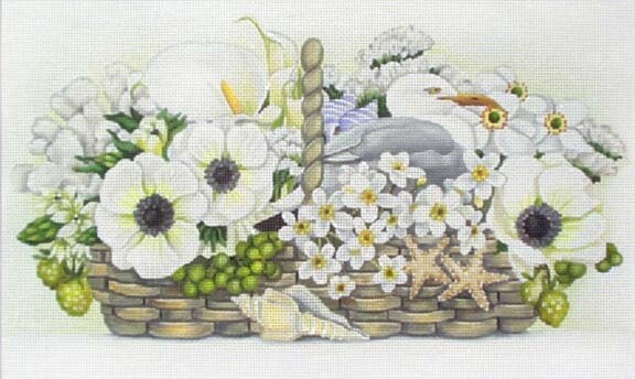 Seaside Bouquet Basket