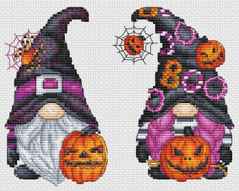 Halloween Gnomes (Les Petites Croix)