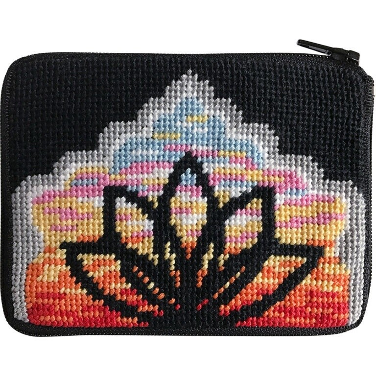 Yoga Lotus - Coin Purse/Credit Card Case