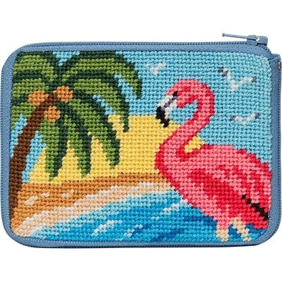 Flamingo - Coin Purse/Credit Card Case
