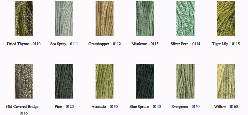 Sampler Threads - 0120 - Pine
