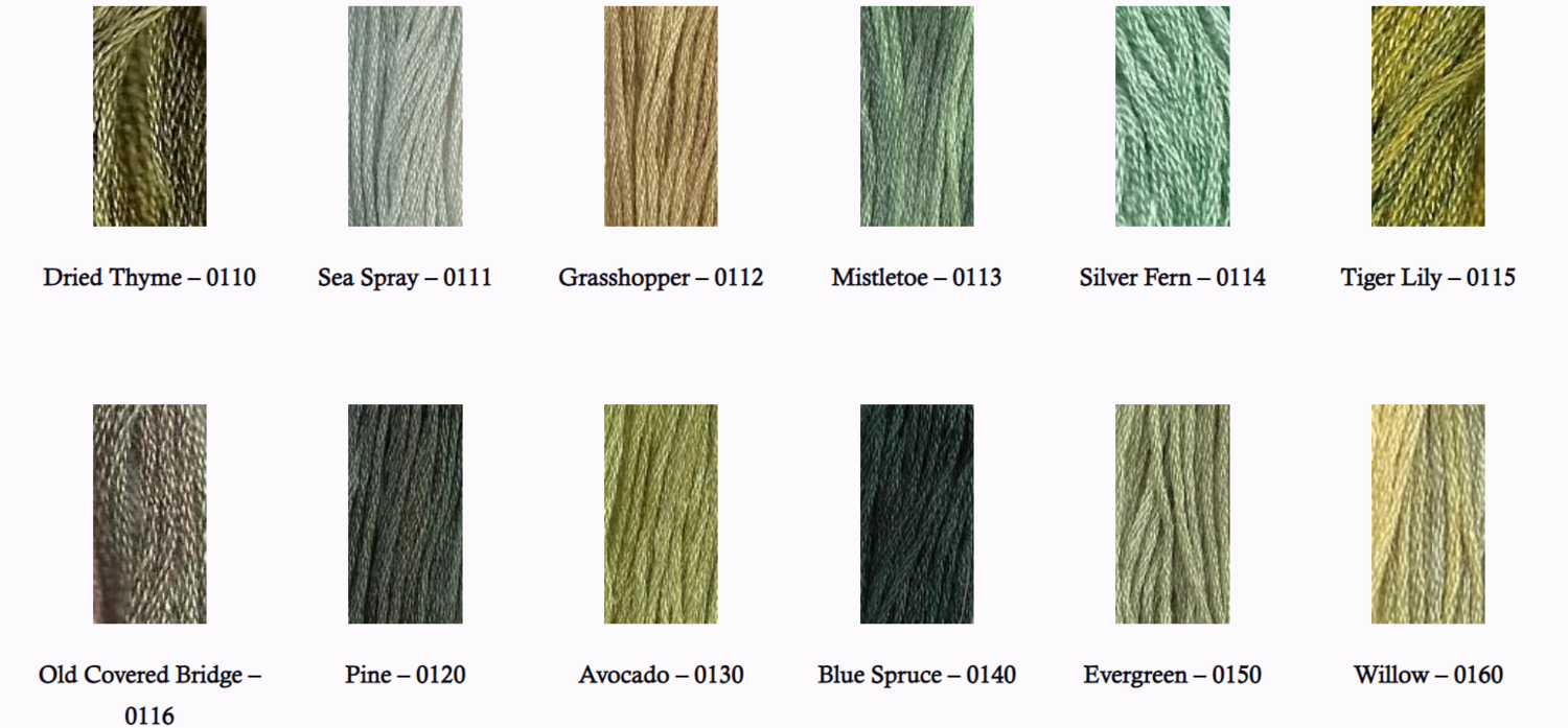 Sampler Threads - 0150 - Evergreen