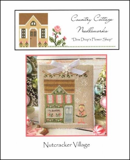 Nutcracker Village #10 - Dew Drop&#39;s Flower Shop