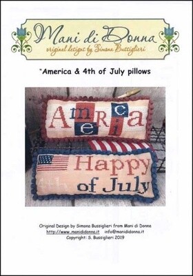 America and 4th of July Pillows