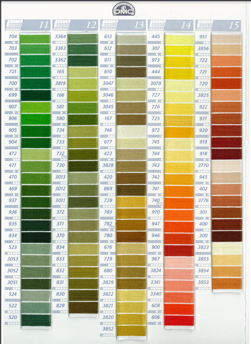 DMC Floss - 3823 - Yellow, Ultra Pale