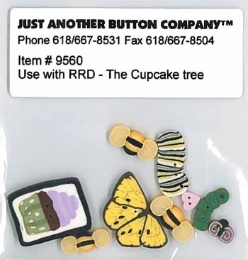 Cupcake Tree Button Pack (Raise)