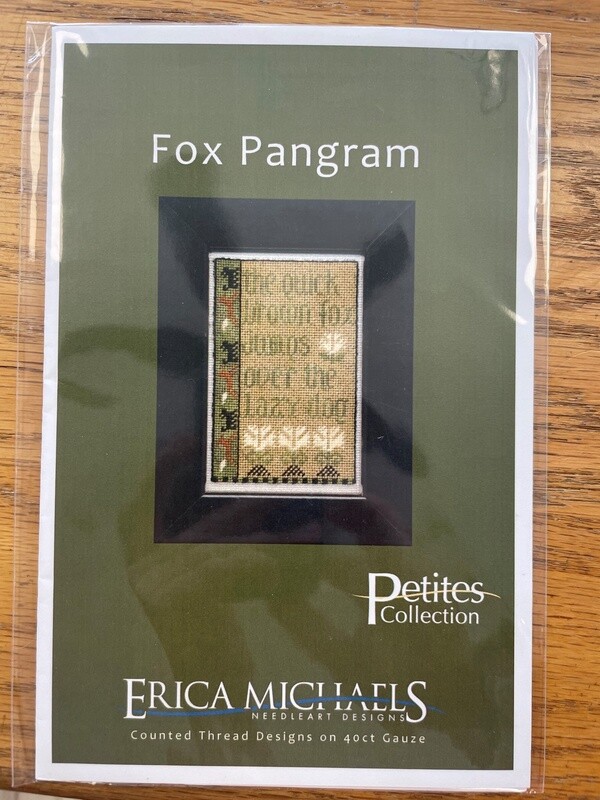 Fox Pangram - Petites Collection