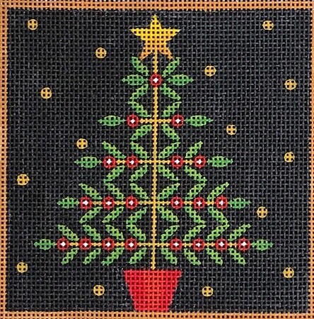 Christmas Tree with Leaves