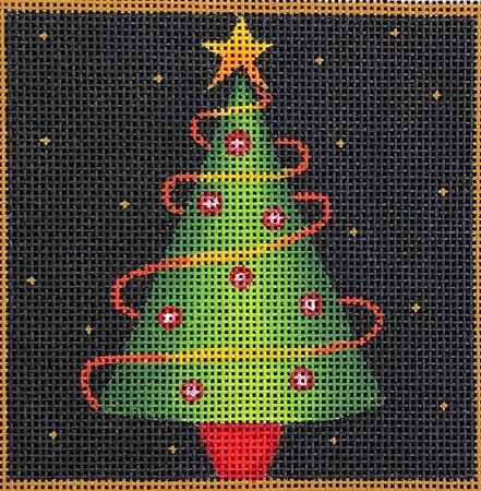 Christmas Tree with Garland