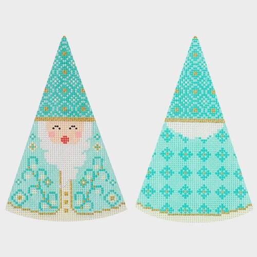 Santa Cones - Turquoise Diamonds Hats
