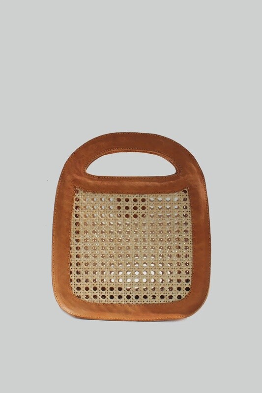 Intan Clutch/Crossbody Purse - Tan