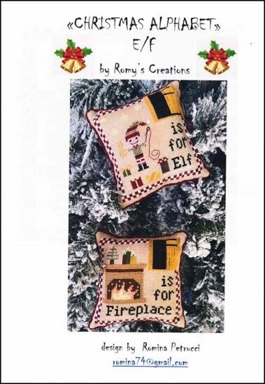 Christmas Alphabet - E/F