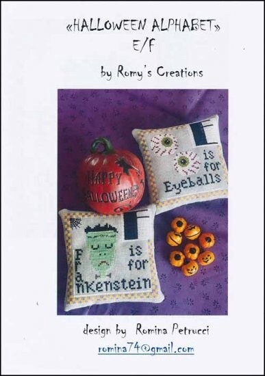 Halloween Alphabet - E/F