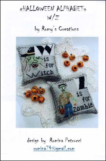 Halloween Alphabet - W/Z
