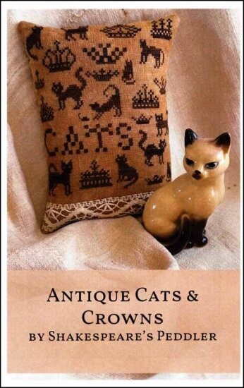 Antique Cats and Crowns