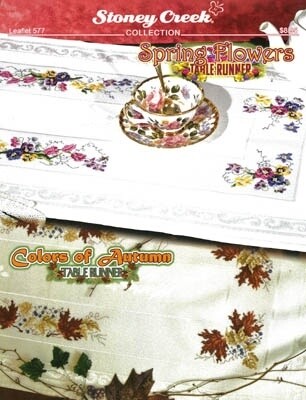 Spring Flowers &amp; Colors ofAutumn Table Runners