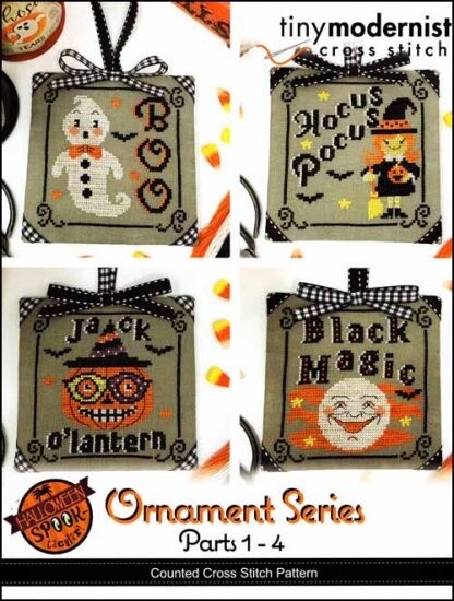 Halloween Spooktacular Ornament Series - Parts 1-4