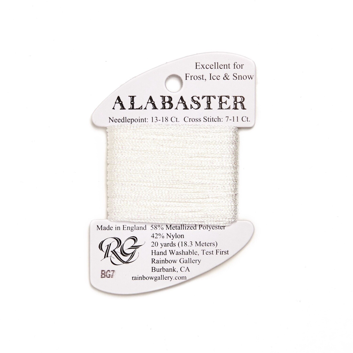 Alabaster - BG7 - White Pearl