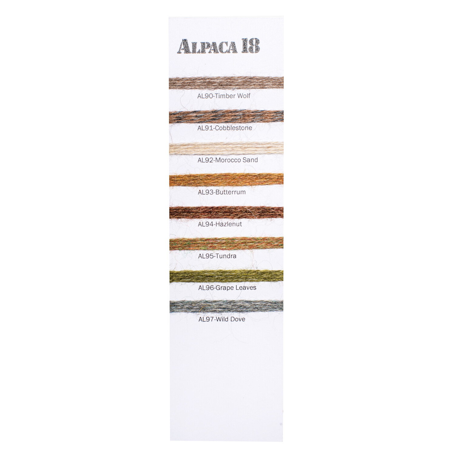 Alpaca 18 - AL97 - Wild Dove