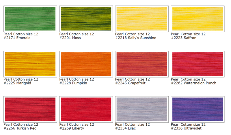 Perle #12 - 2223 - Saffron