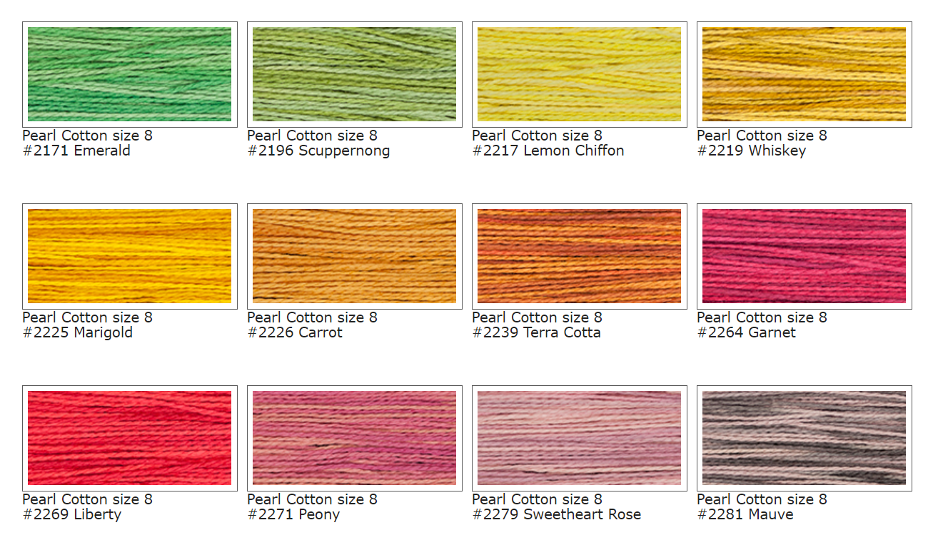 Perle #8 - 2239 - Terra Cotta