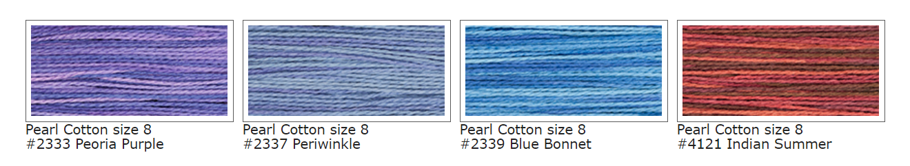 Perle #8 - 2339 - Blue Bonnet