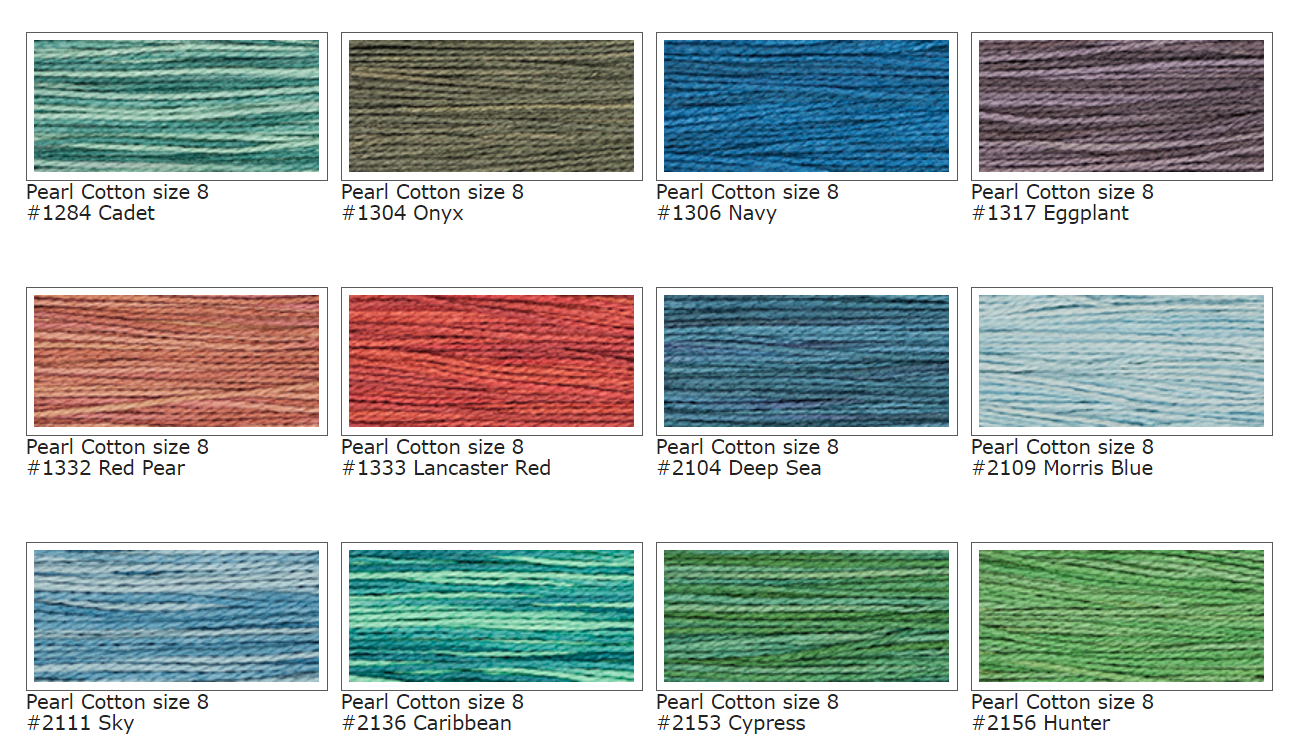 Perle #8 - 2109 - Morris Blue