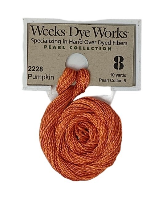 Perle #8 - 2228 - Pumpkin