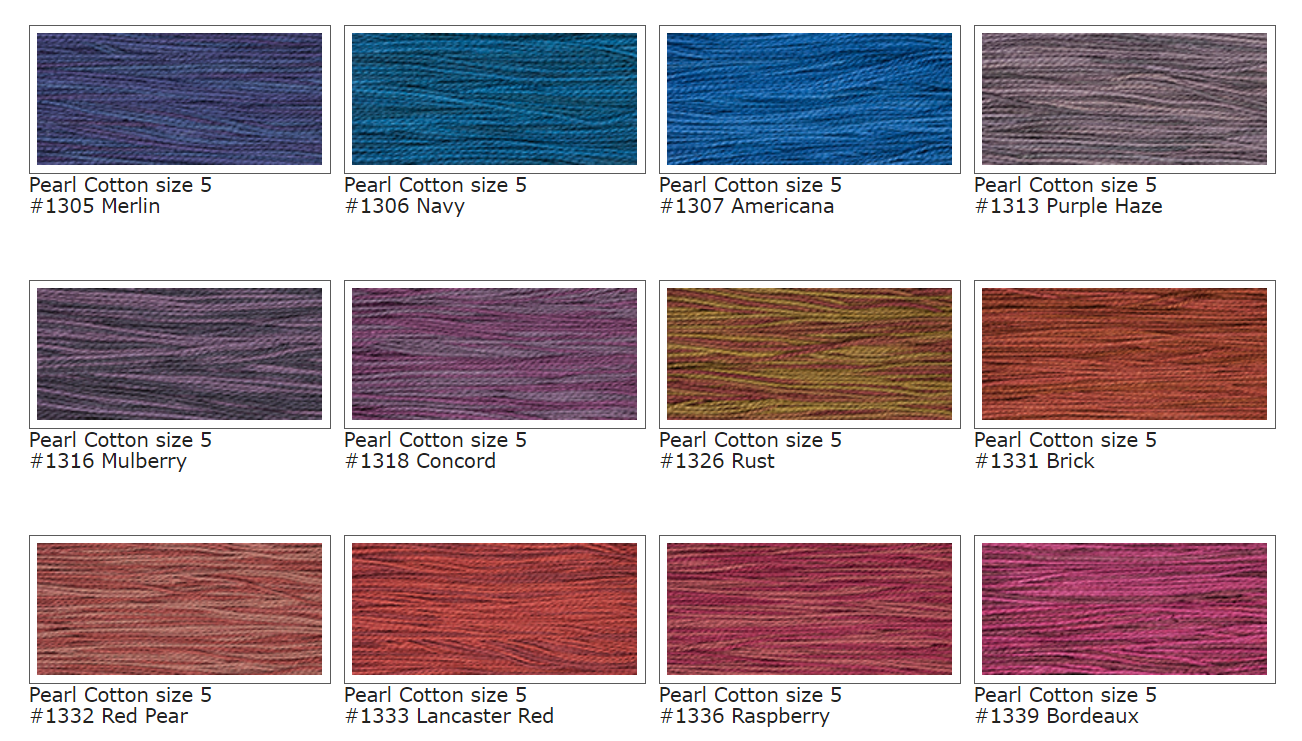 Perle #5 - 1336 - Raspberry