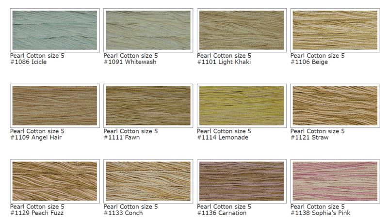 Perle #5 - 1121 - Straw