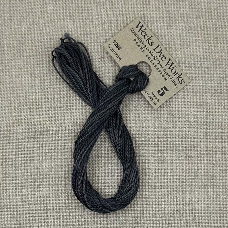 Perle #5 - 1298 - Gunmetal