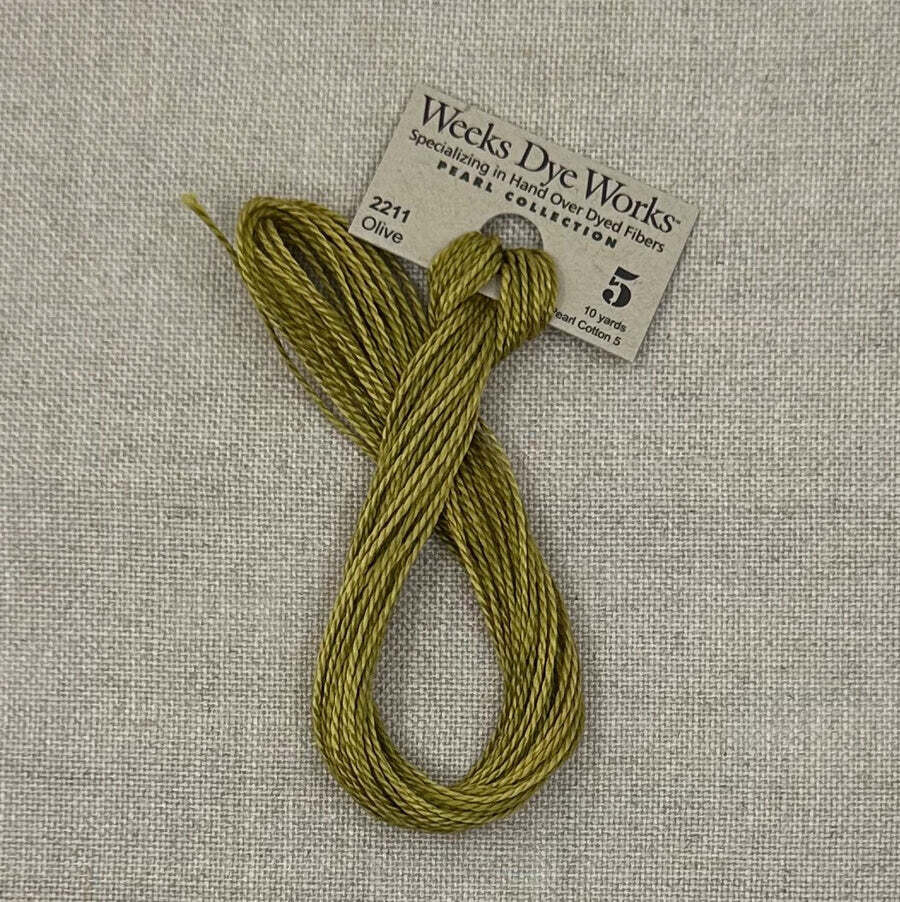 Perle #5 - 2211 - Olive
