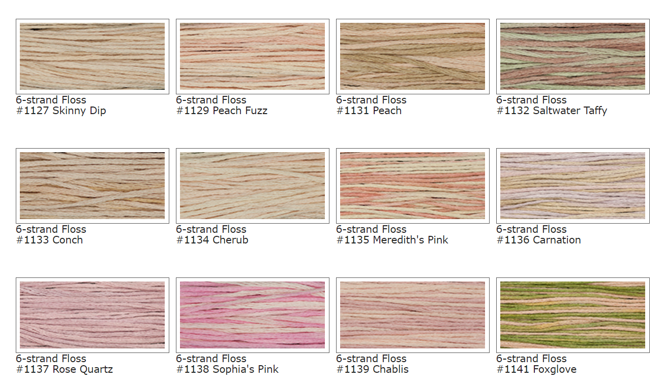 Cotton Floss - 1132 - Saltwater Taffy
