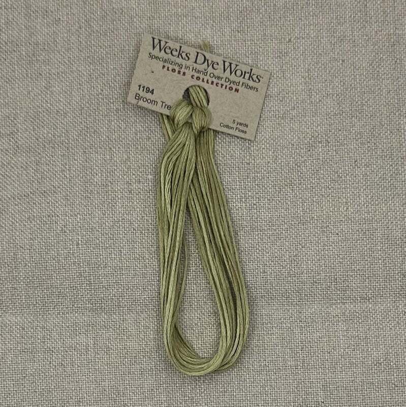 Weeks Weeks Dye Works Floss - 1194 - Broom Tree
