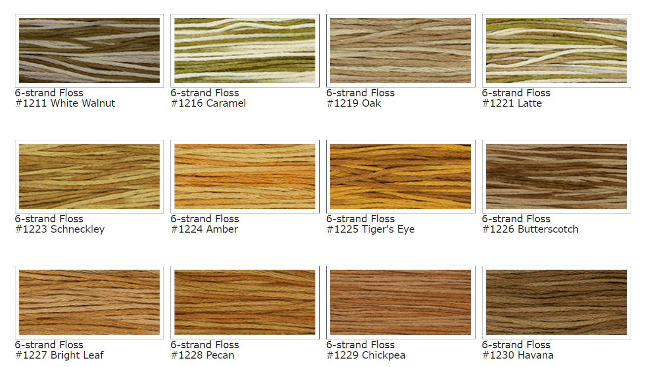 Cotton Floss - 1219 - Oak
