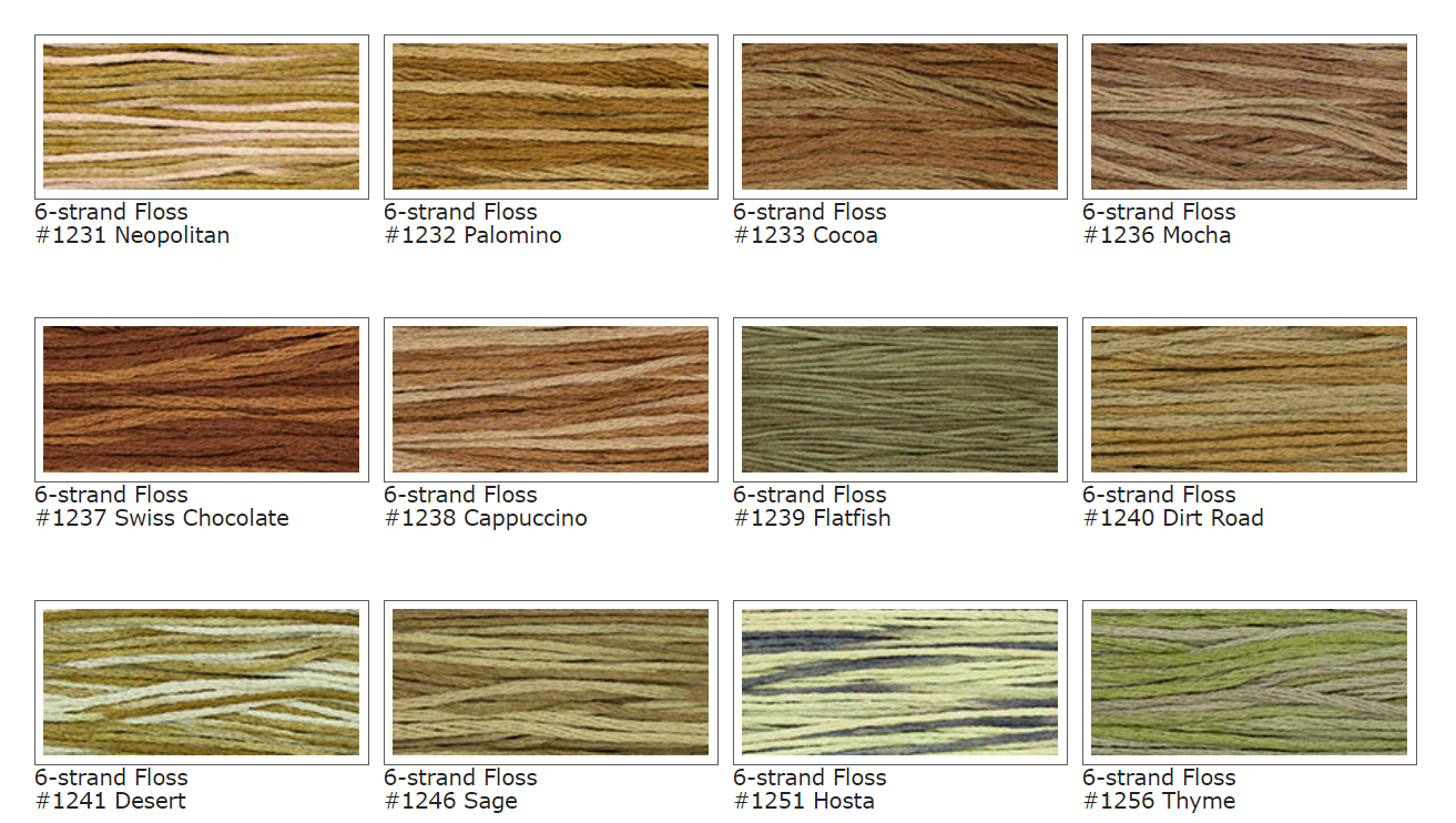 Cotton Floss - 1236 - Mocha