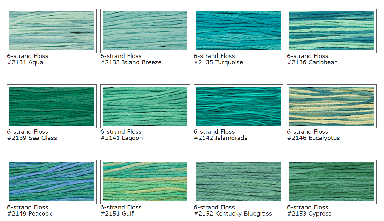 Cotton Floss - 2152 - Kentucky Bluegrass