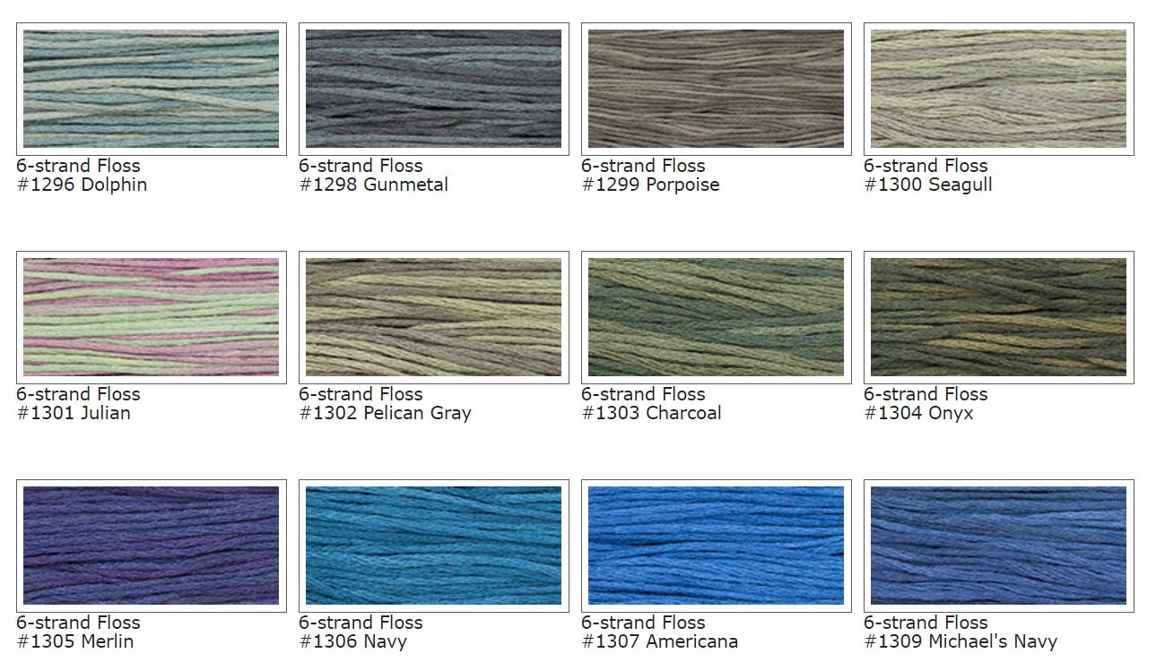 Cotton Floss - 1300 - Seagull