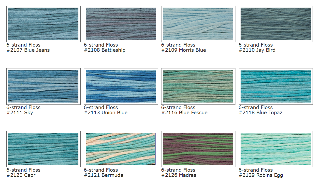 Cotton Floss - 2108 - Battleship